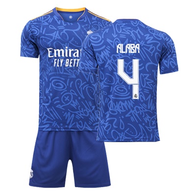 Ensemble 2 pièces maillot de football du Real Madrid 21-22 domicile/extérieur