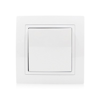 MEZEEN Interrupteur mural standard européen Commutateur à 1 position Commutateur simple/double commande