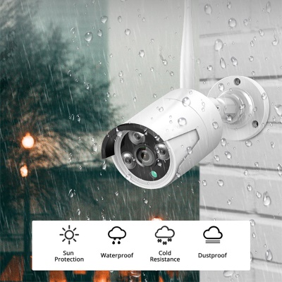 Ensemble de surveillance sans fil HD vision nocturne WIFI