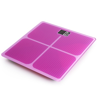 LONGBEI Petite balance électronique repose-pieds antidérapant avec batterie
