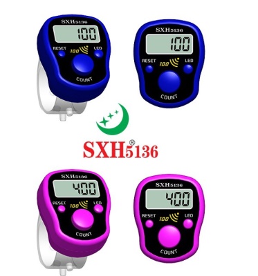 Sxh5136 compteur électronique LED lumineux Rappel de 100 sons