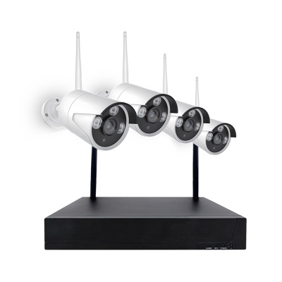 Ensemble de surveillance sans fil HD vision nocturne WIFI