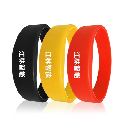 KONGLAM Bracelet en silicone avec carte RFID  intégrée imperméable et résistant à l'usure
