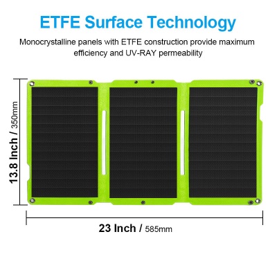 DAS panneaux solaires pliables et étanches interfaces de sortie multiples