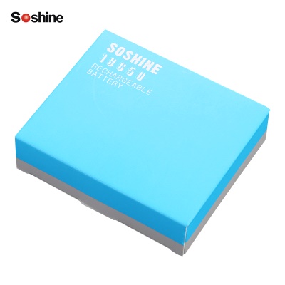 SOSHINE 18650 Batterie au lithium  3.7V 3100mAh