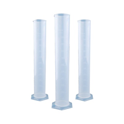 OKMEI cylindre gradué en plastique 1000ml résistant aux acides et aux alcalis