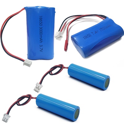 18650 Batterie au lithium 7.4 V 2S