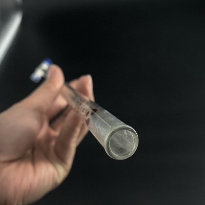 Compte-gouttes acide de laboratoire classe A avec piston gradué