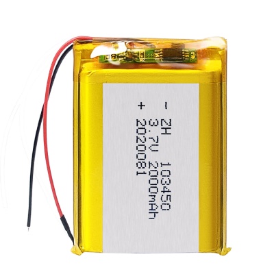 HANYING  Batterie au lithium polymère 2000mAh 3.7V