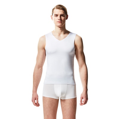 Gilet homme Ice Silk respirant et ne se décolore pas facilement