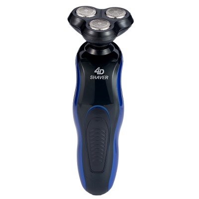 Rasoir électrique à trois têtes d'arc de surface de couteau rechargeable