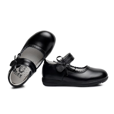 Chaussures en cuir pour fille avec semelle TUR en cuir de vache véritable