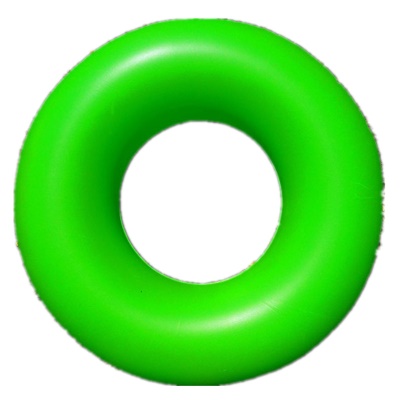Anneau de natation double airbag matériau PVC