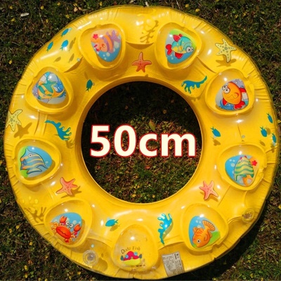 Anneau de natation double airbag matériau PVC