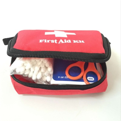 Trousse de premiers soins 25 pièces en nylon portable