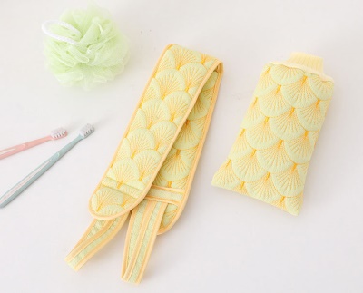 Gants de bain épaissis à éponge pour laver le dos