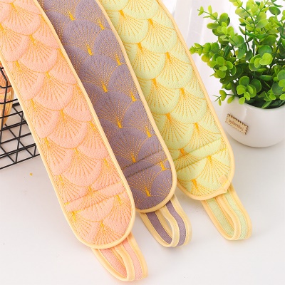 Gants de bain épaissis à éponge pour laver le dos