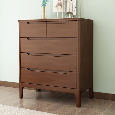 Armoire en bois massif nordique moderne