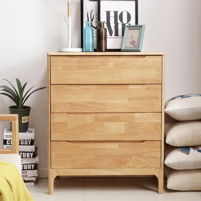 Armoire en bois massif nordique moderne