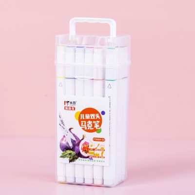 Set de marqueur lavable à deux têtes