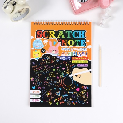 Tableau de graffiti en papier à graffer de dessin animé