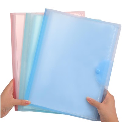 Couverture en plastique pour papier A3 grande capacité multicouche