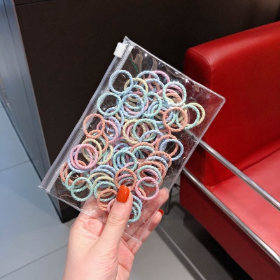 Accessoires de cheveux pour les filles couleur bande élastique pour les cheveux