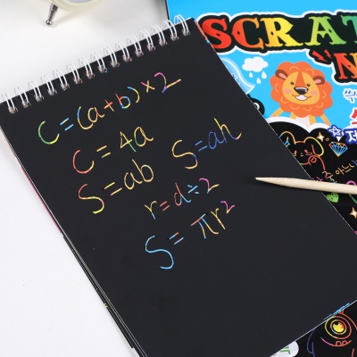 Tableau de graffiti en papier à graffer de dessin animé