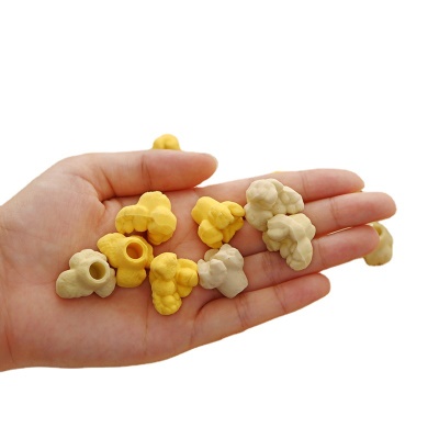Paquet de gomme en caoutchoux en forme de pop corn