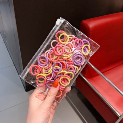 Accessoires de cheveux pour les filles couleur bande élastique pour les cheveux