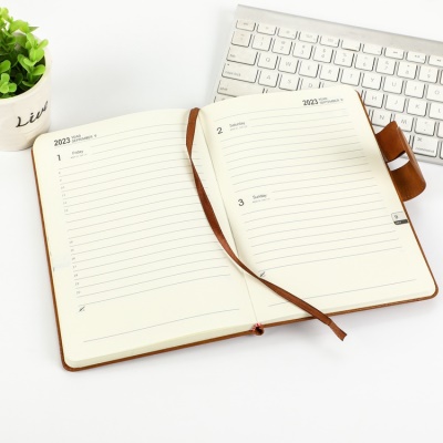 Agenda Notebook de déduction 164 pages Calendrier 2023