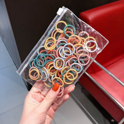 Accessoires de cheveux pour les filles couleur bande élastique pour les cheveux