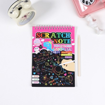 Tableau de graffiti en papier à graffer de dessin animé