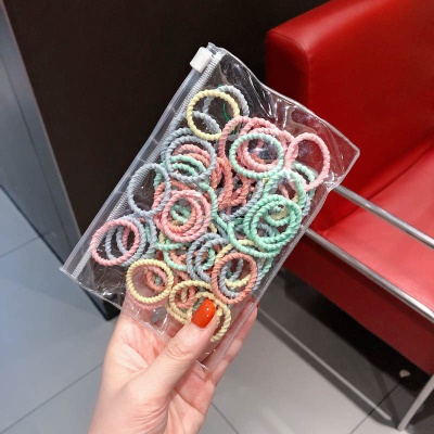Accessoires de cheveux pour les filles couleur bande élastique pour les cheveux