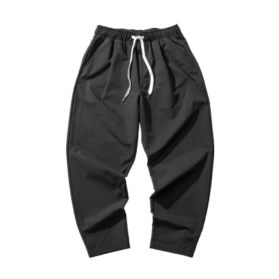 Pantalon droit, ample, jambes larges, pantalon kaki