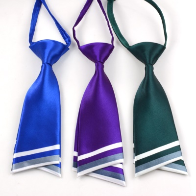 Cravate double couche pour femme
