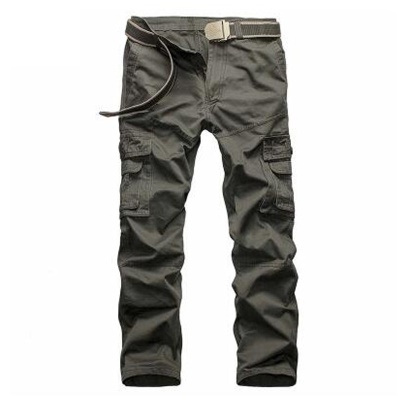 Pantalons pour hommes de grande taille avec plusieurs poches salopettes