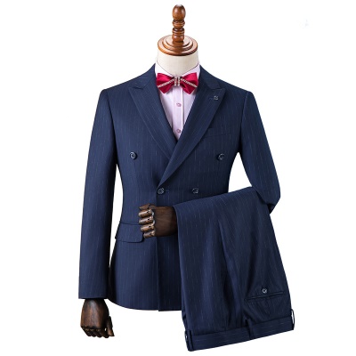 Costume homme à double boutonnage