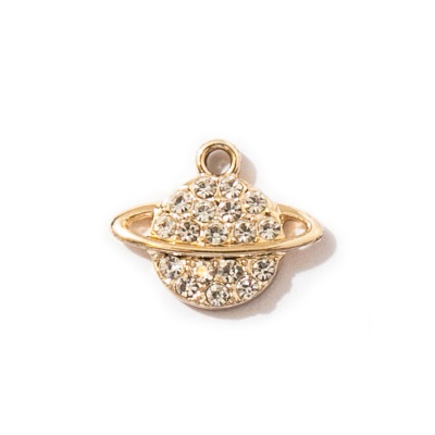 Pendentif de boucle d'oreille en forme de satellite , queue de poisson