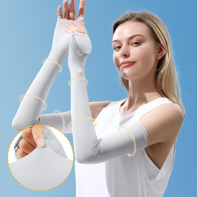 Manches de protection solaire allongeables