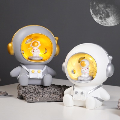Tirelire pour la veilleuse astronaute