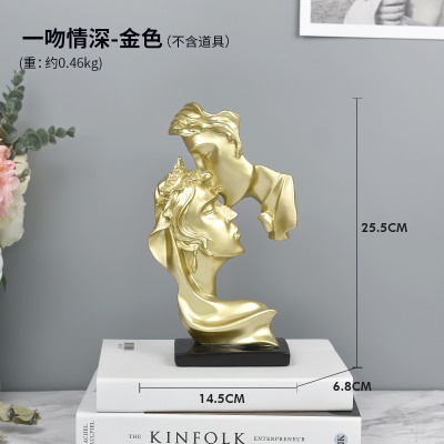 Objet d'art  en résine personnage