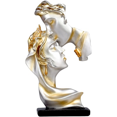 Objet d'art  en résine personnage