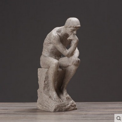 Objet d'art  en statue de personnage