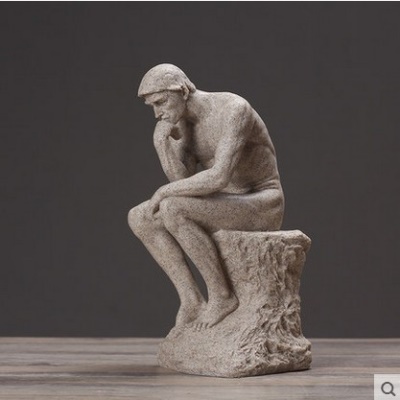 Objet d'art  en statue de personnage