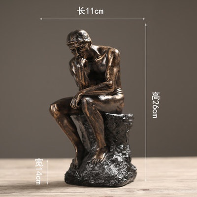 Objet d'art  en statue de personnage