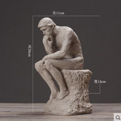 Objet d'art  en statue de personnage