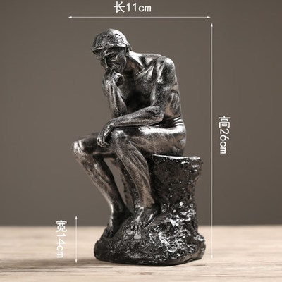 Objet d'art  en statue de personnage