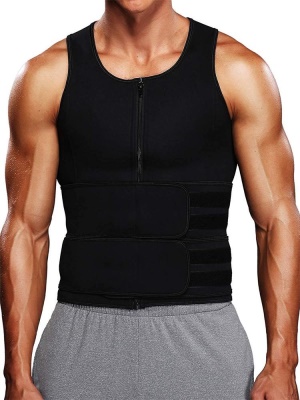Gilet gaine dégraissage abdominal tunique néoprène