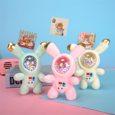 Pendentif en peluche pour porte-clés astronaute